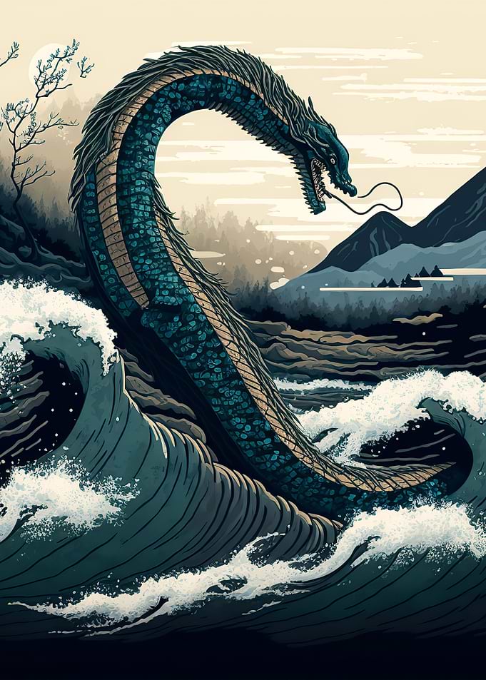 Dragon off Kanagawa