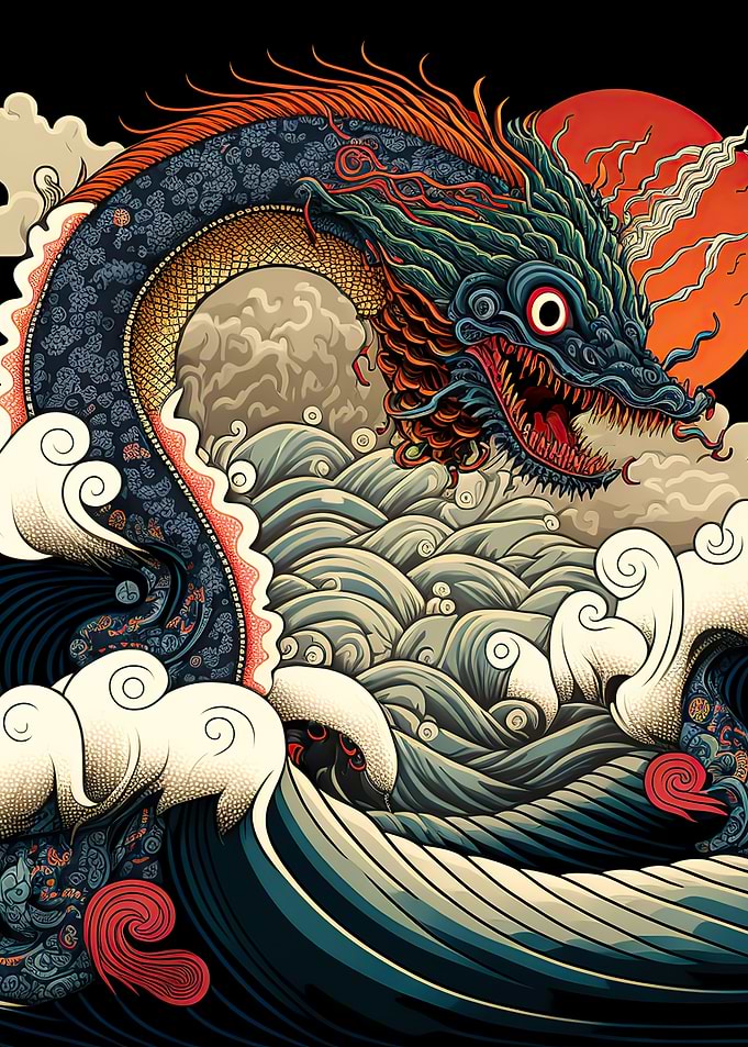 Dragon off Kanagawa