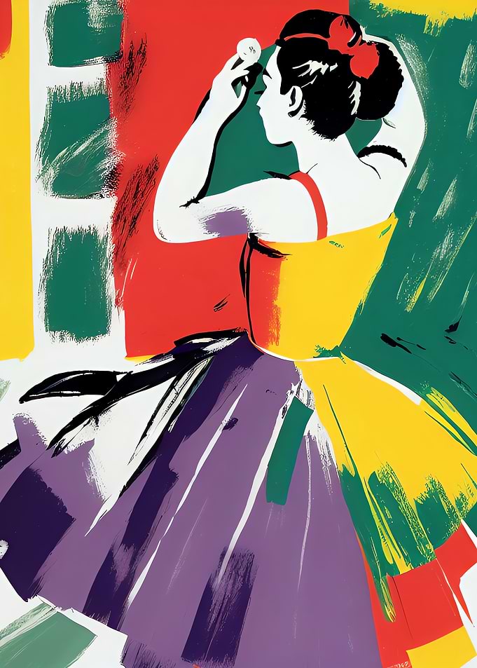Ballerina Painting