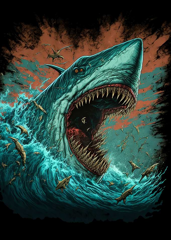 Shark Colorful