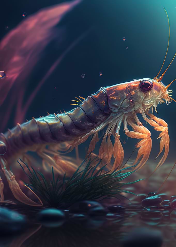 Shrimp animal