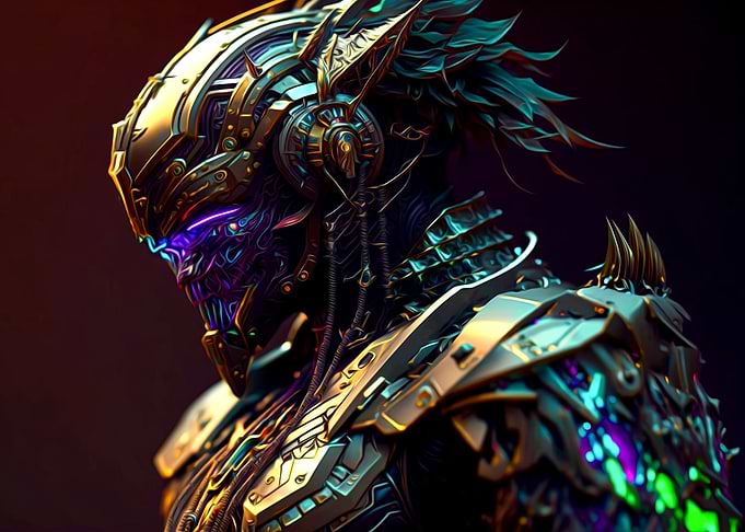 Cyberpunk Warrior