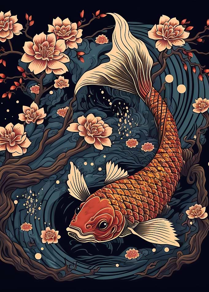koi fish japanese