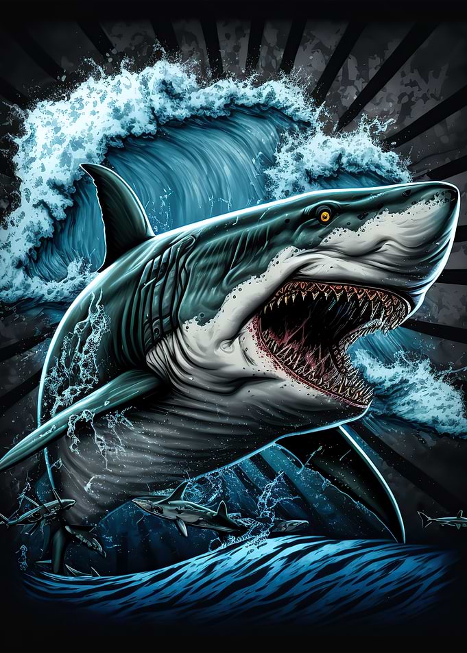 Shark Colorful