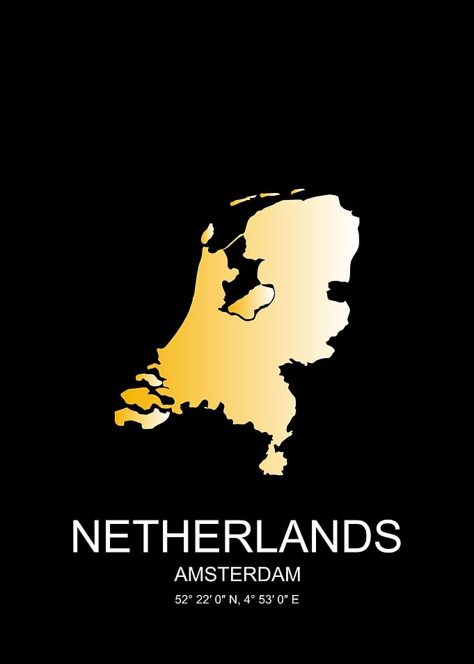 Netherlands City Map