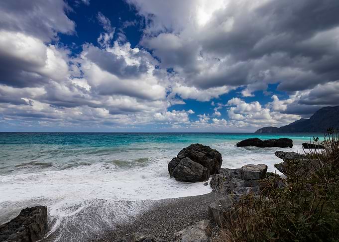 Greece, beach, Island, Sea
