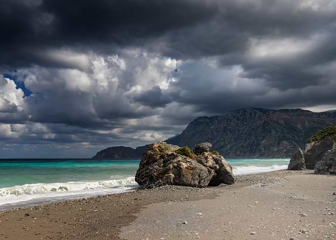 Seascape on a Greek Island