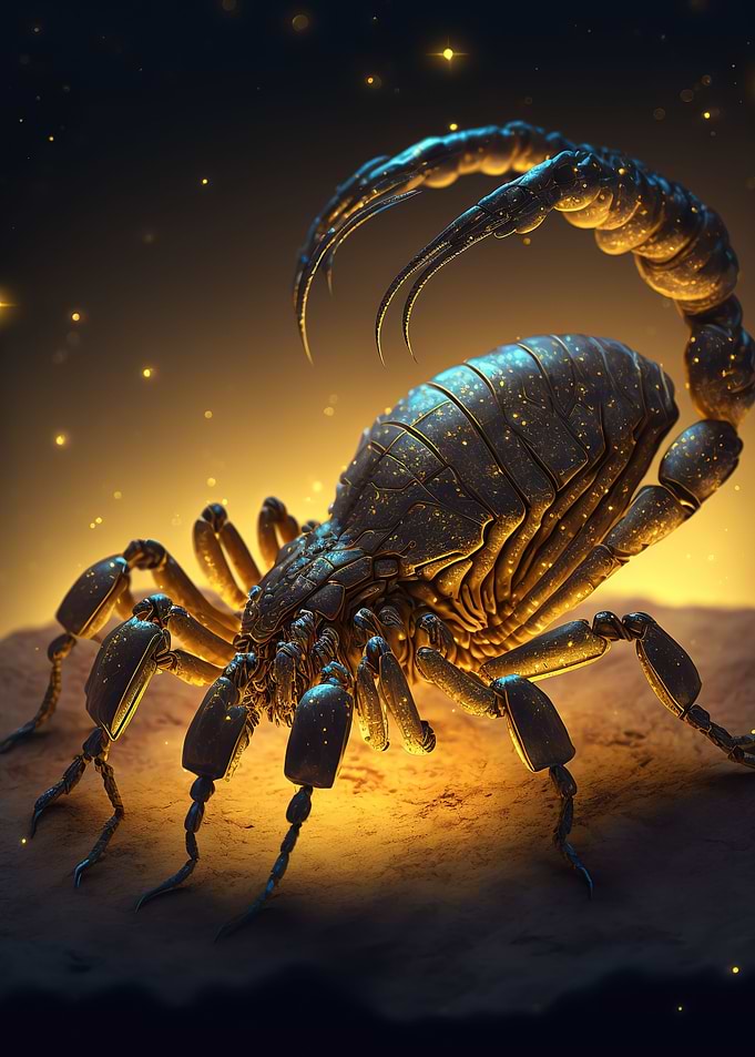Scorpion cute animal