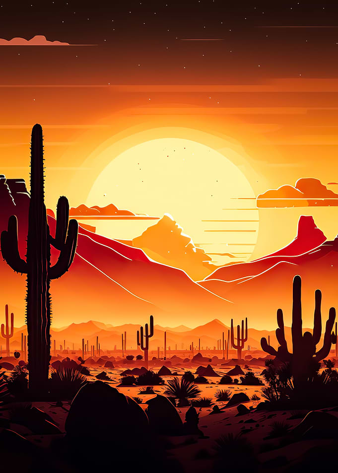Desert Sunset