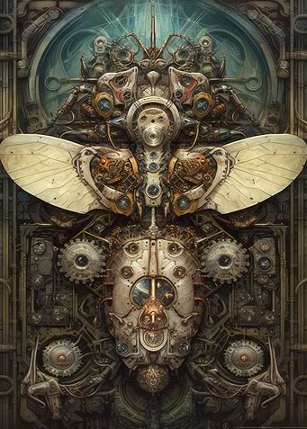 Strange Winged Machine 2