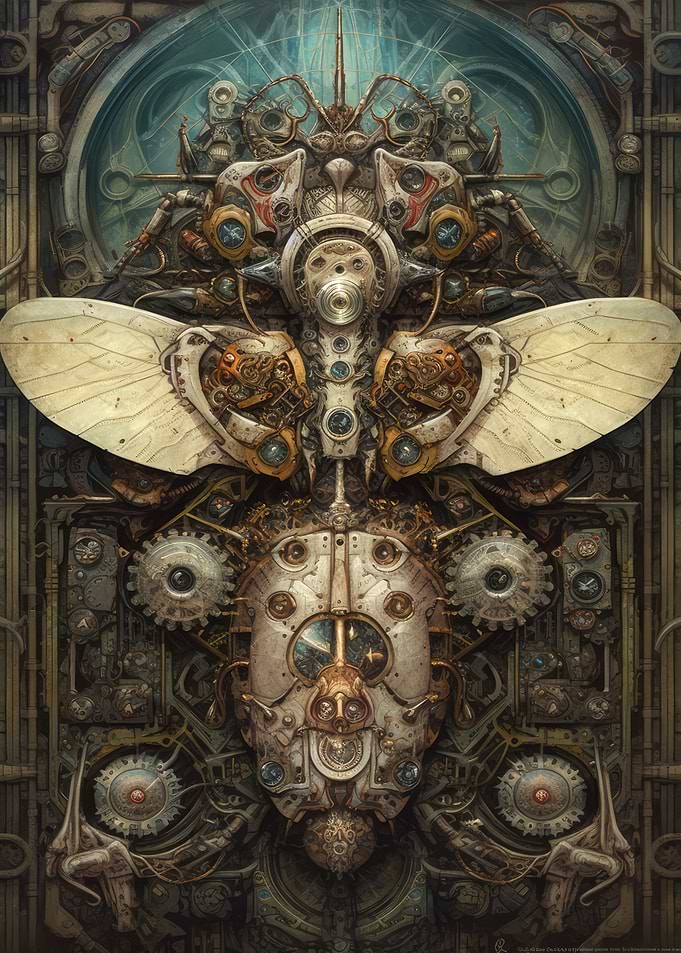Strange Winged Machine 2