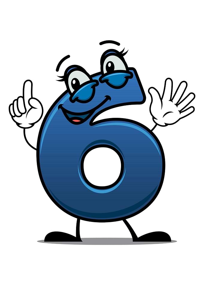 Cute Number 6