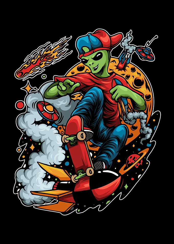 skateboarding space