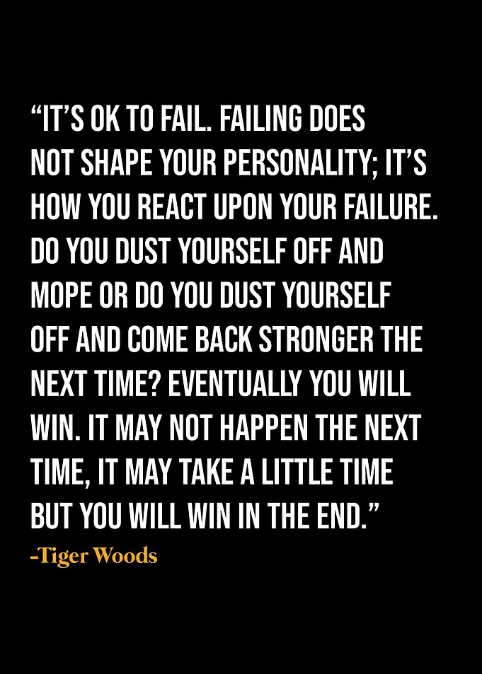 Tiger Woods Quote