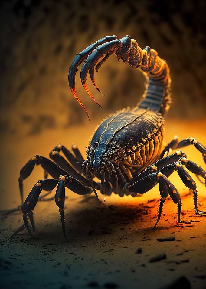 Scorpion cute animal