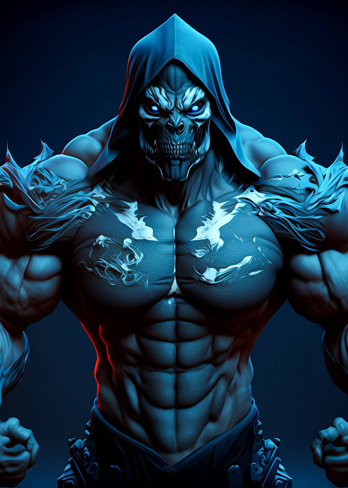 Skull Warrior Fantasy