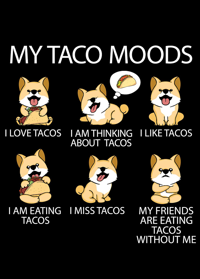 Shiba Inu Taco Lover Women