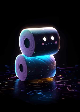 Hologram Toilet Paper Roll