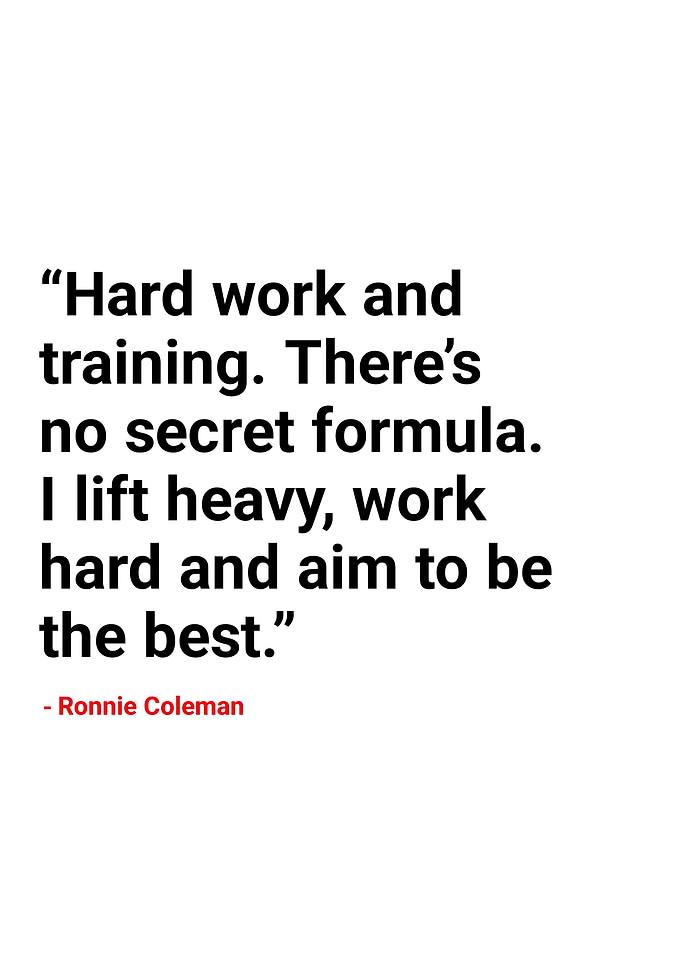 Ronnie Coleman quotes
