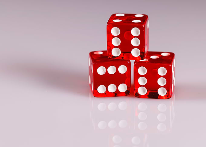 Dice for board game