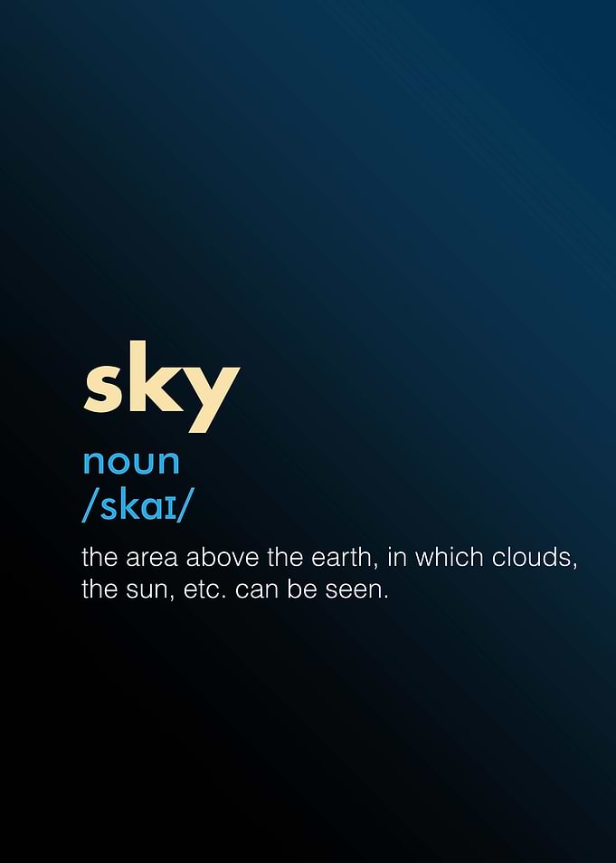 Sky Word Dictionary