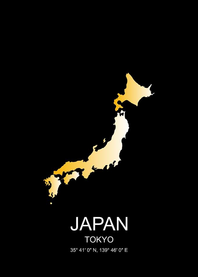 Japan City Map