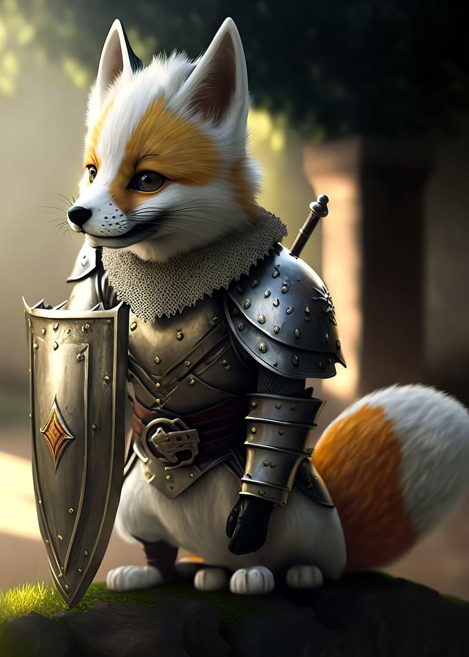 Fox samurai