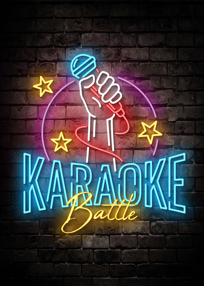 Karaoke Battle Neon