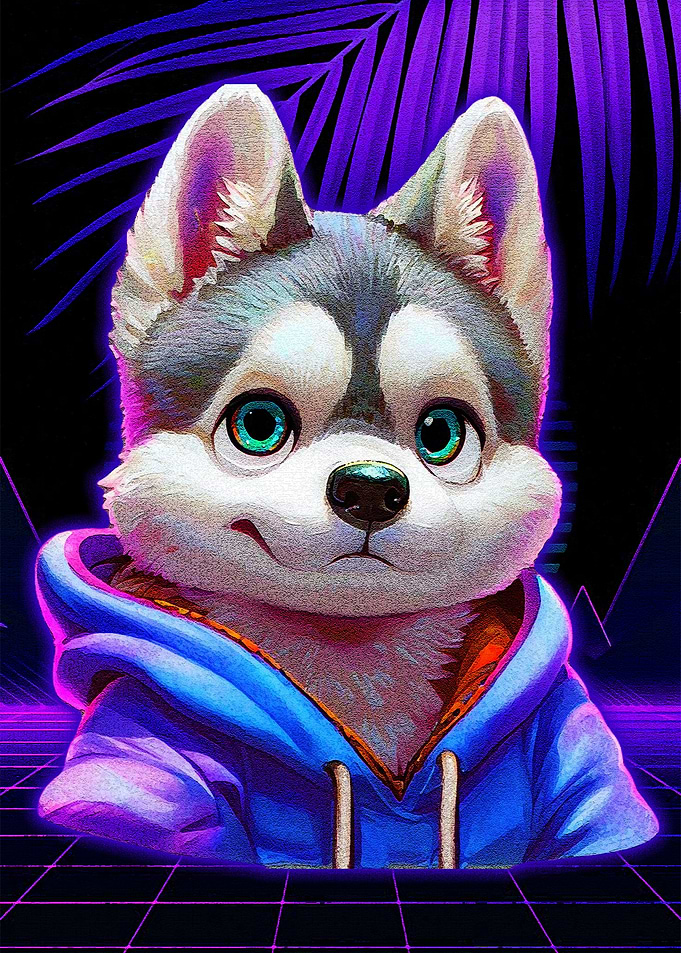 cute animal art