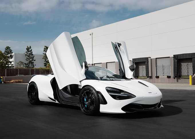 McLaren White Sport Car