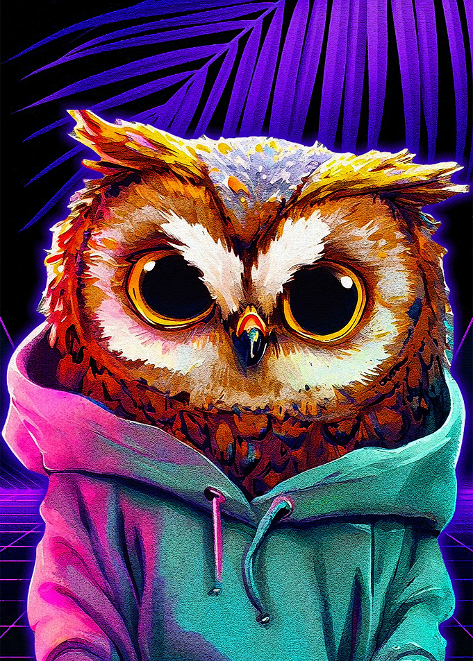 cute animal art