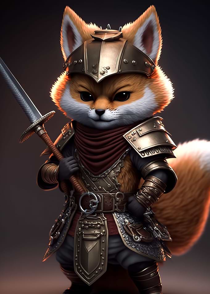 Fox samurai