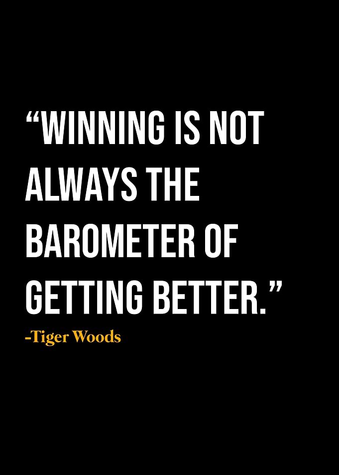 Tiger Woods Quote