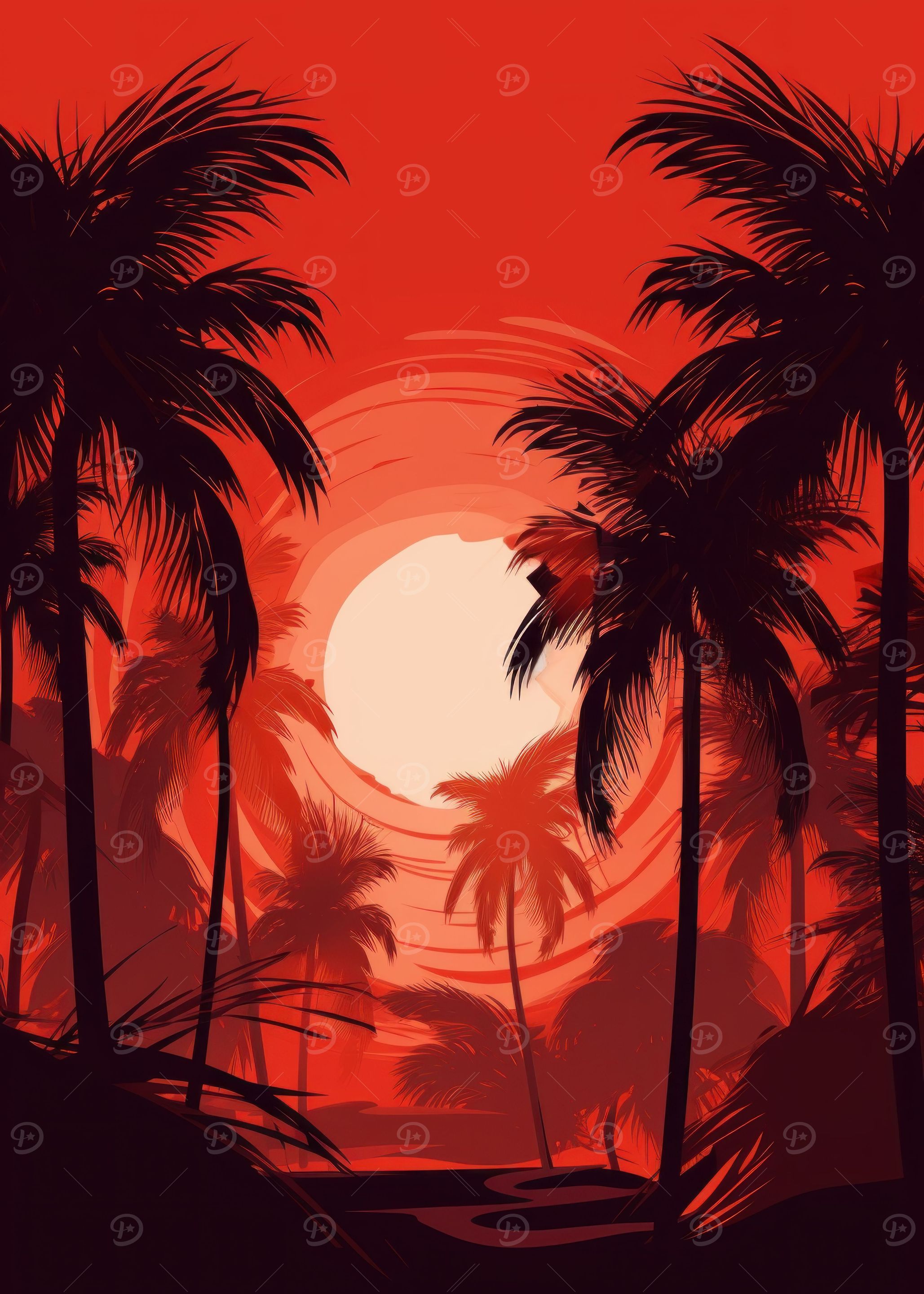 Palm Tree Oasis