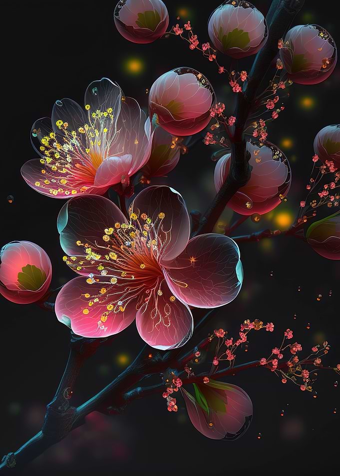 plum blossom flower