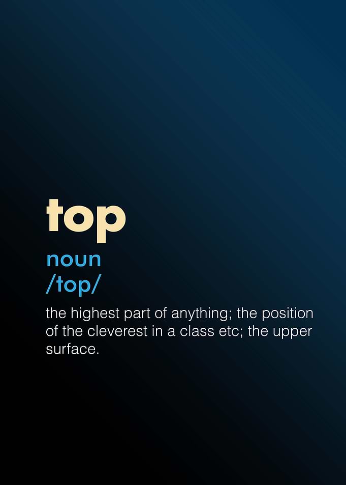 Top Word Dictionary