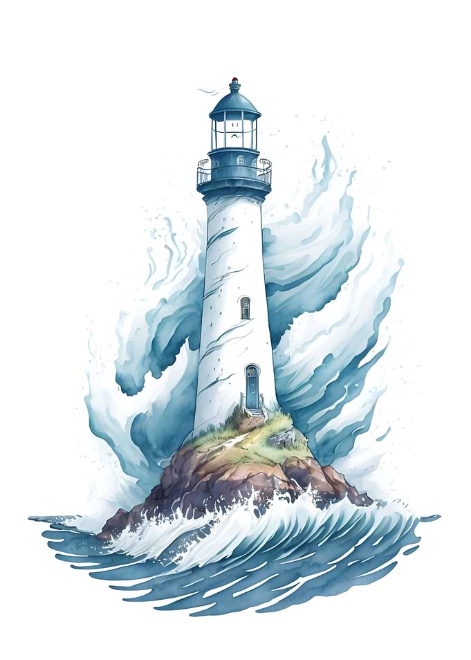 Cartoon Lighthouse