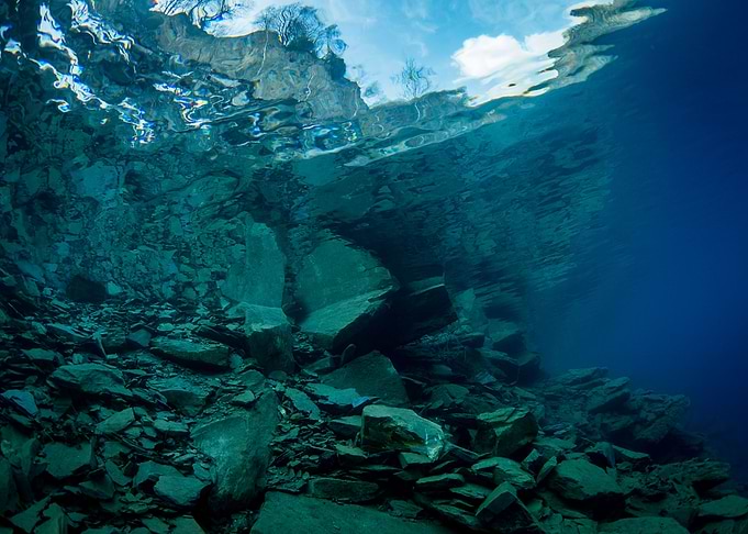 Quarry Underwater