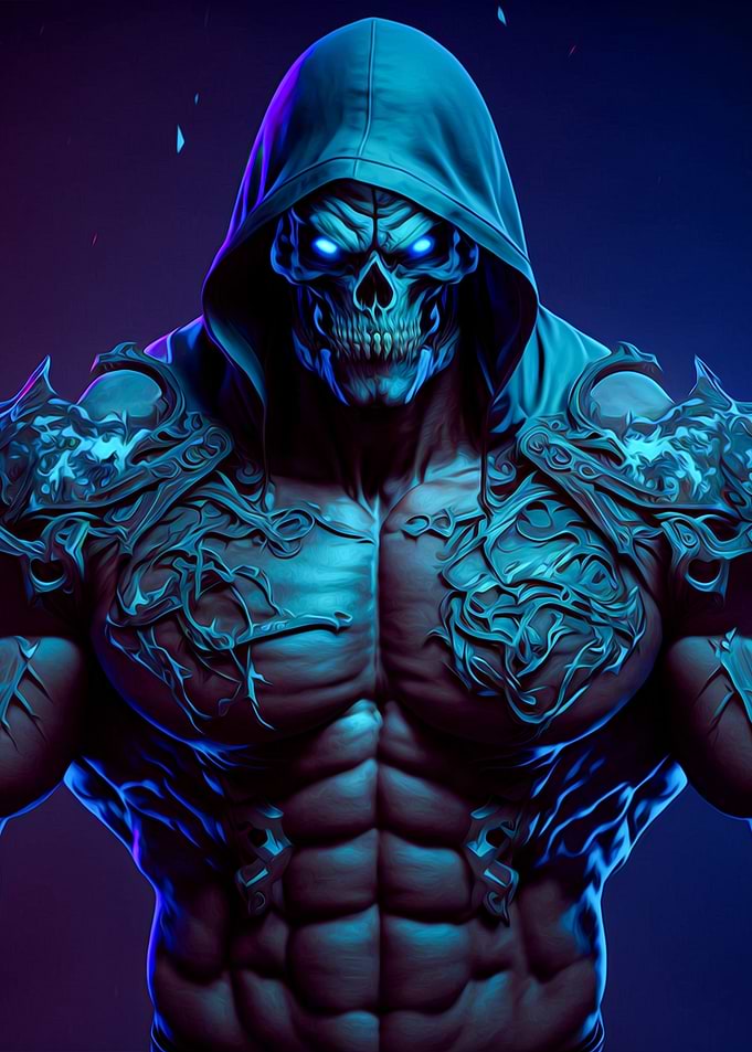 Skull Warrior Fantasy