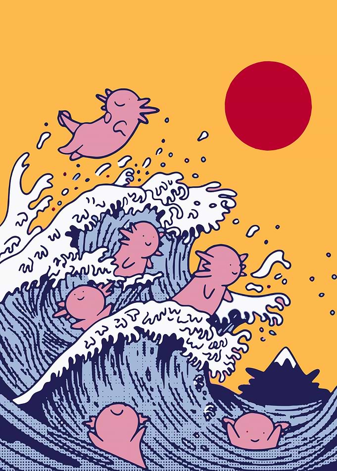 The wave of Axolotls