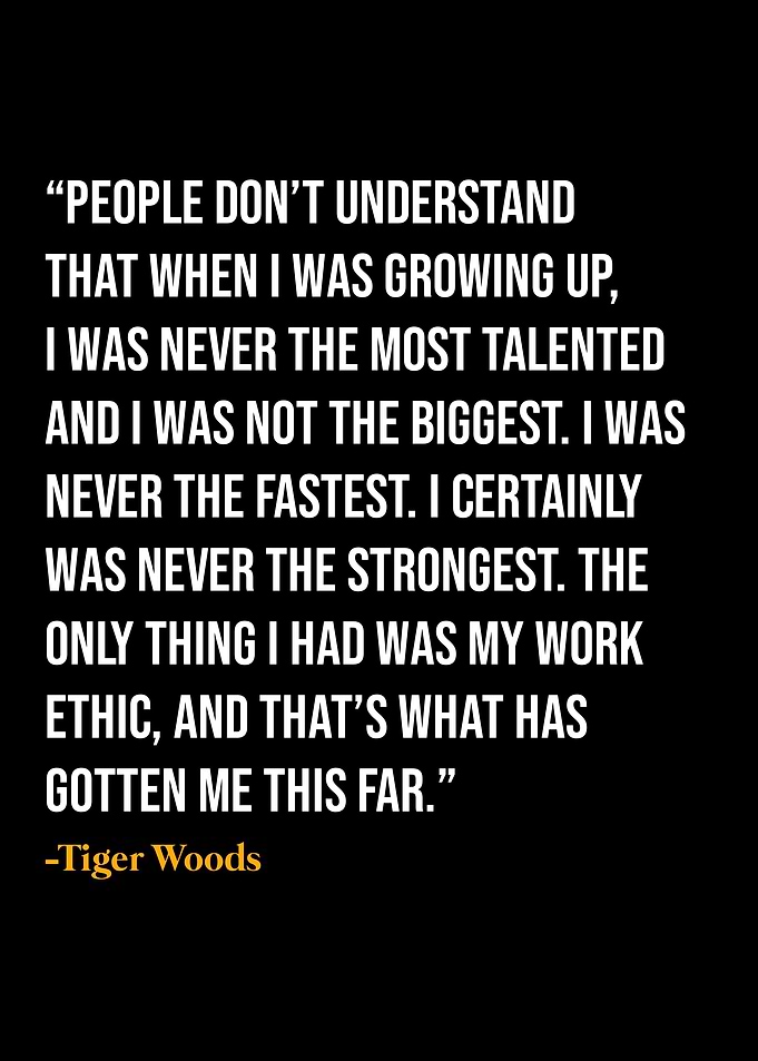 Tiger Woods Quote