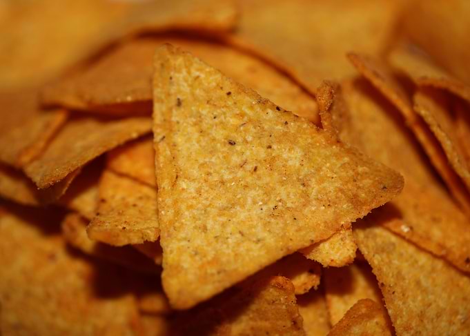 Tortilla spicy chips macro