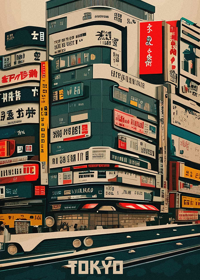 bauhaus Tokyo city