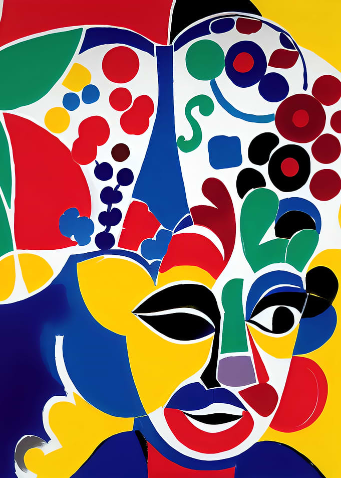 Colorful Carnival Painting