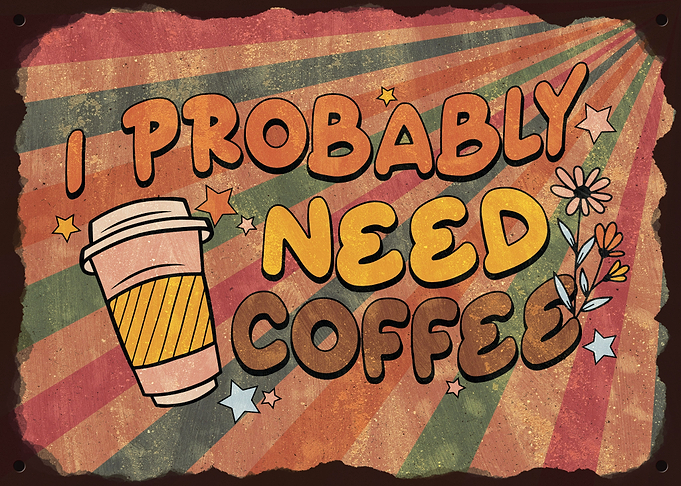 Retro Coffee SIgn