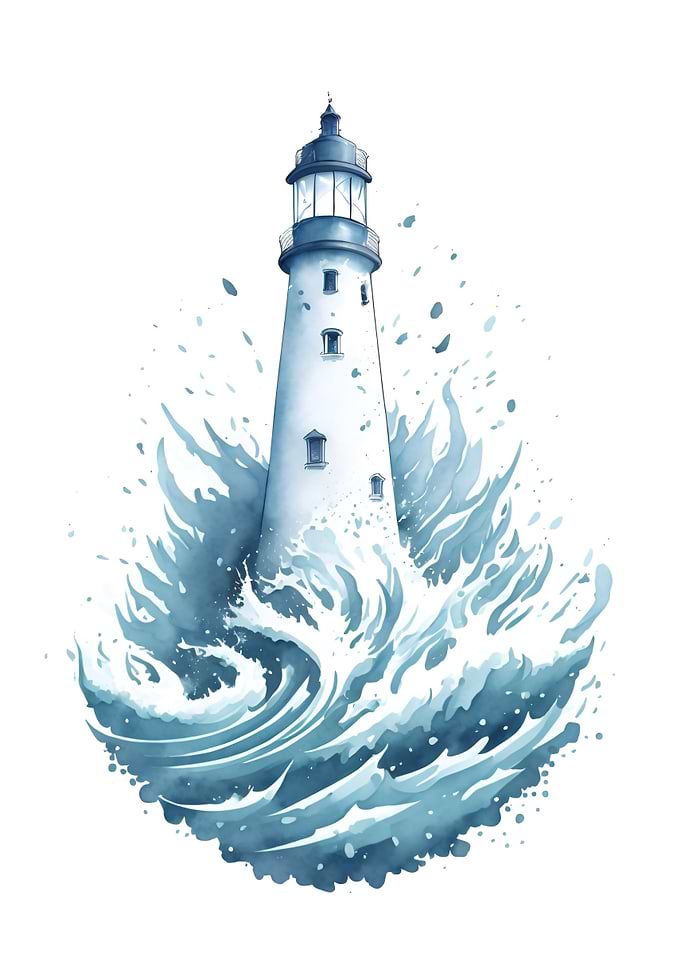 Cartoon Lighthouse