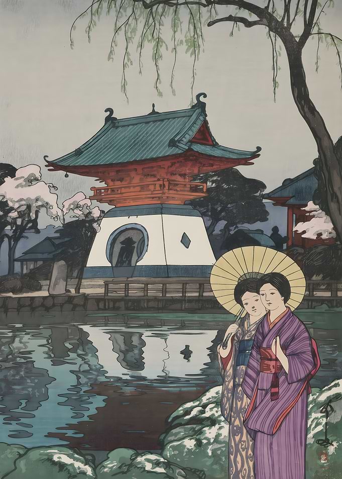 A Glimpse of Ueno Park