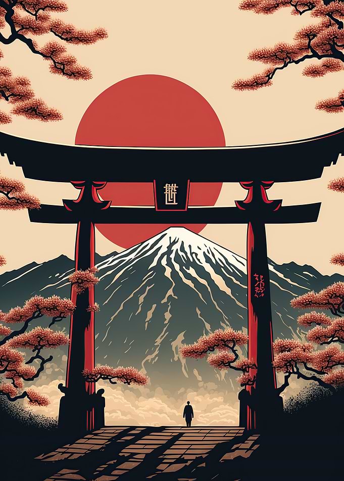 Japanese Torii gate