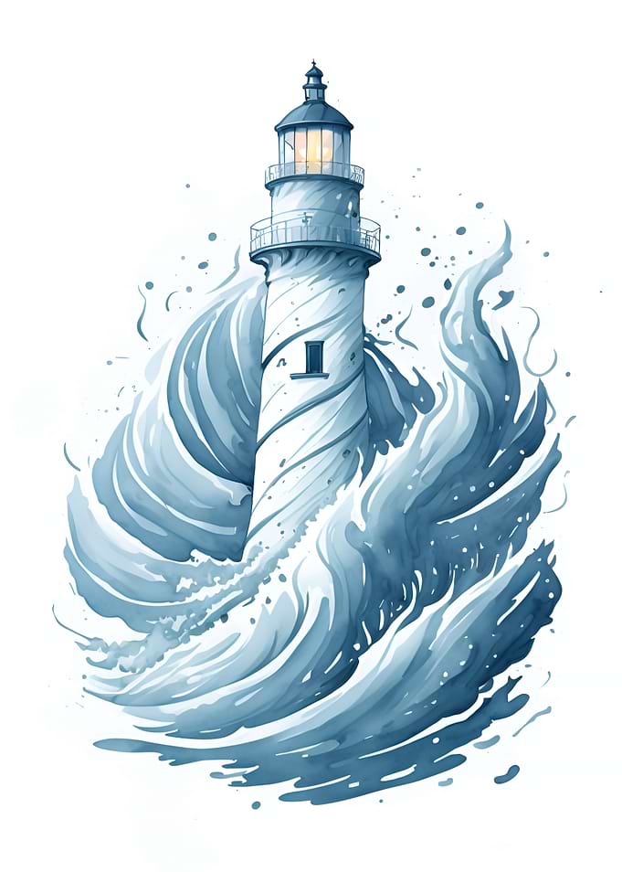 Cartoon Lighthouse