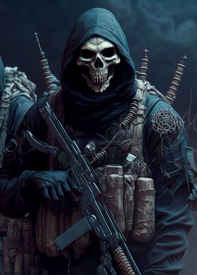 Skull Warrior Fantasy